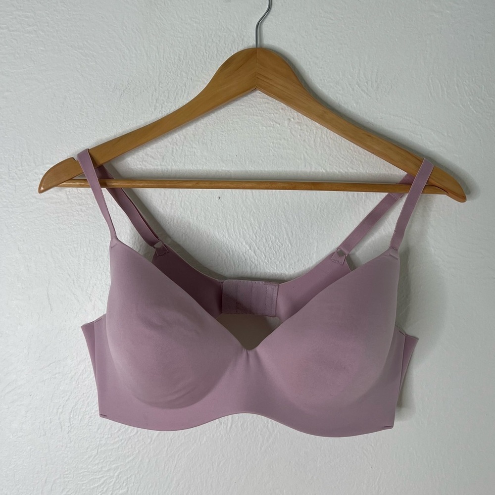 Wacoal Final Effect Contour Underwire Bra Seamless Plunge Size 38C